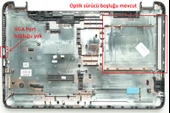 Hp TPN-C126 Notebook Alt Kasası thumbnail 3