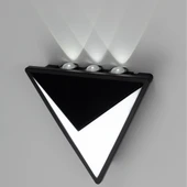 Elektrikle Çalışır, 15 Watt, 3000 Kelvin İç ve Dış Mekan Led Aplik, Bahçe - Villa Duvar Armatürü - 1