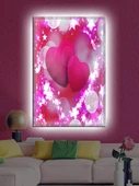 Led Işıklı Kalpli Tablo (sevgili İçin) - 1