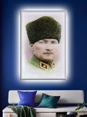 Led Işıklı Atatürk  Misafir Odası - 1