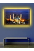 Led Işıklı Camii Gece Görünümlü - 1