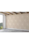 Pastel Renkli Geometrik Desenli Duvar Kağıdı-5783 - 2