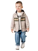 JEANS PANTOLONLU CEKETLİ 3'LÜ ERKEK TAKIM - 4