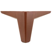 Mobilya TV Ünitesi Çekyat Koltuk Kanepe Destek Baza 12 cm Kahverengi Ayak 6'lı Set thumbnail 7