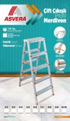 ASVERA 5+5 ÇİFT ÇIKIŞLI PROFİL MERDİVEN - 8