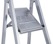 ASVERA 2+1 Basamaklı Profil Merdiven – Hafif, Kaymaz, Ev & İş Yeri Kullanımı İçin thumbnail 4