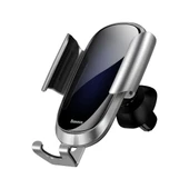 Baseus Future Gravity Araç Telefon Tutucu Gümüş Gri - 2