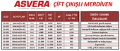 ASVERA 5+5 ÇİFT ÇIKIŞLI PROFİL MERDİVEN - 6