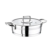 EvimSaray Safir 22x8cm Kısa Tencere - 1