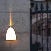 Elektrikle Çalışır, 24 Watt, 3000 Kelvin, IP65 İç ve Dış Mekan Led Aplik, Led Bahçe Duvar Armatürü - 3