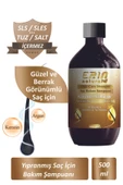 Erin Natural Onarıcı Yumuşatıcı Saç Bakım Şampuanı - Sülfatsız & Tuzsuz 500 ml - 1