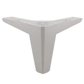 Mobilya Kanepe Sehpa Puf Koltuk Ayağı 12 cm Beyaz Baza Ayak 4 Adet thumbnail 6