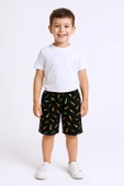 ERKEK ÇOCUK ŞORT CEPLİ RENKLİ BASKILI D3 - 8