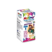 Multiver Omega 3 Balık Yağı Portakal Aromalı Sıvı Takviye Edici Gıda 150 ml - 1