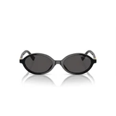 Miu Miu Regard 04ZS 1AB5S0 Black-Dark Grey Kadın Güneş Gözlüğü - 1