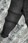 Erkek Çocuk Çift Cepli Likralı Gabardin Siyah Jean Pantolon - 4