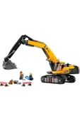® City Sarı İnşaat Ekskavatörü 60420 - 8+ Yaratıcı Oyuncak Yapım Seti (633 Parça) - 2