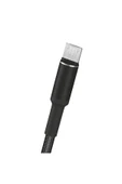 Round Rs-101 Micro Usb Data/şarj Kablosu 3a 1mt Örgü - Siyah - 4