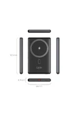 Linktech Wp15 Premium 5000 Mah 15w Kablosuz Şarj Powerbank - 4