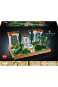 ® Icons Fıskiyeli Bahçe 10359 - 18+ Dekoratif Model Yapım Seti (1302 Parça) - 3