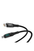 Linktech K680 Dijital Göstergeli Type-c - Type-c 100w Data Ve Şarj Kablosu 1mt - 2