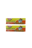 BAR-PACK Büyük Boy Çöp Torbası 65x80 10'lu 2 Rulo 20 Adet - 1