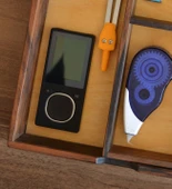 Woodsaka Yoi Ayarlanabilir Masaüstü Organizer & Aksesuar Kutusu - Ceviz - 20.2cm x 14.2cm x 4cm thumbnail 8