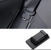 Emniyet Kemeri Tututucu Düzenleyici Plastik Koruma Kapağı Siyah Tekli - 7