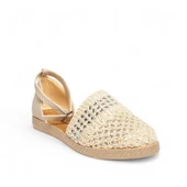 Papuçcity Sprs 03181 Kadın Örgü Detaylı Günlük Babet thumbnail 5