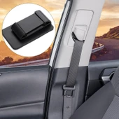 Emniyet Kemeri Tututucu Düzenleyici Plastik Koruma Kapağı Siyah Tekli - 2