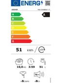 Hoover HW 210AMBS/1-17 Wi-Fi 1200 Devir 10 kg Çamaşır Makinesi - 5