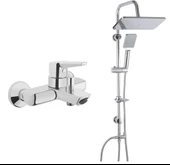 Artema Solid S Banyo Bataryası + Doppo Long Duş Sistemi thumbnail 1