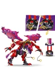 ® NINJAGO® Thunderfang Kaos Ejderhası 71832 - 8+ Yaratıcı Oyuncak Yapım Seti (668 Parça) - 8