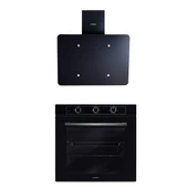 LUXELL 2 Lİ SİYAH CAM SET (DAVLUMBAZ-FIRIN) - 1