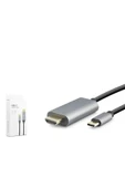 HADRON HDX7837  TYPE-C - HDMI KABLO 1.8MT - 2