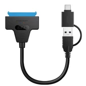 Daytona A4204 2in1 USB 3.0 Type-C To 2.5 inç Sata Hdd Ssd Çevirici Dönüştürücü - 2