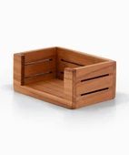 Woodsaka 3Line Kartvizit Kutusu - Kiraz - 10.9cm x 6.8cm x 4.5cm(h) - 5