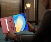 iPad 10 10.9 inç Çok Fonksiyonlu Manyetik Standlı Tablet Kılıfı - Kırmızı - 10
