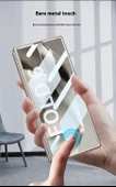Samsung Galaxy Z Fold 6 Gri PC Telefon Kılıfı - Şık ve Sade - 6