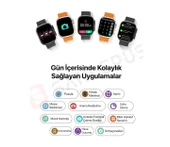 Smart Watch H11 ULTA 49mm Metal Kasa Akıllı Saat Çift Kordonlu Vidalı - 2