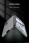 Samsung Galaxy Z Fold 6 Gri PC Telefon Kılıfı - Şık ve Sade - 9