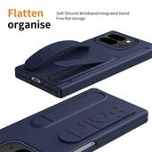 Google Pixel 9 Pro Fold Katlanır Standlı Bileklikli Darbeye Dayanıklı Tam Kaplama Kılıf - 4