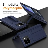 Google Pixel 9 Pro Fold Katlanır Standlı Bileklikli Darbeye Dayanıklı Tam Kaplama Kılıf - 6