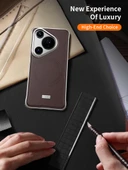 Huawei Pura 70 Ultra Manyetik Alaşımlı Tampon Telefon Kılıfı - Siyah thumbnail 3