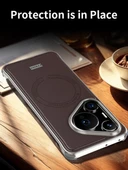 Huawei Pura 70 Ultra Manyetik Alaşımlı Tampon Telefon Kılıfı - Siyah thumbnail 10