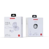 Mini TWS Kablosuz Bluetooth Kulaklık - Beyaz - 3