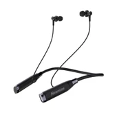 Bluetooth 5.3 Boyun Bantlı Spor Kulaklık - Siyah - Gürültü Önleyici Mikrofonlu - 1
