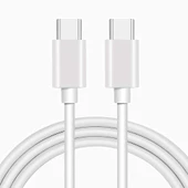 Apple Uyumlu 20W Şarj Adaptorü Type-C Başlık + Type C to Type C Kablo- Yüksek Kalite - 20W Power Adapter - 2