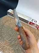 Cavit İnox Kasap Bıçağı Deri Yüzme 25 Cm - 2
