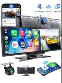 MPIA 10.2" CarPlay Android Auto Multimedya Ekranı 4K Ön/Arka Araç İçi Kamera Kayıt Destekli - 1